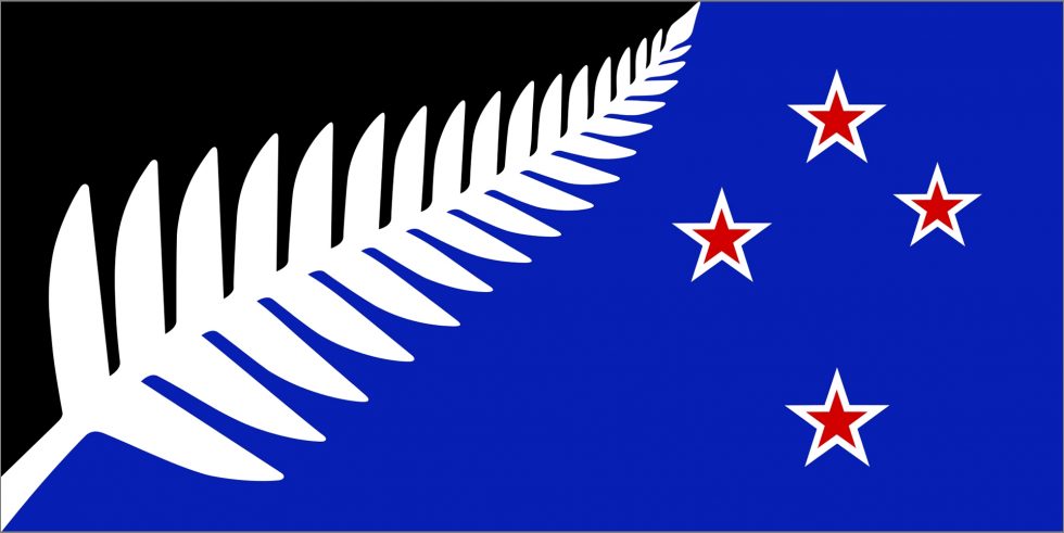 Proposta di design per la bandiera della Nuova Zelanda