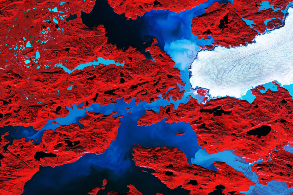 Groenlandia Nordenskiold Glacier